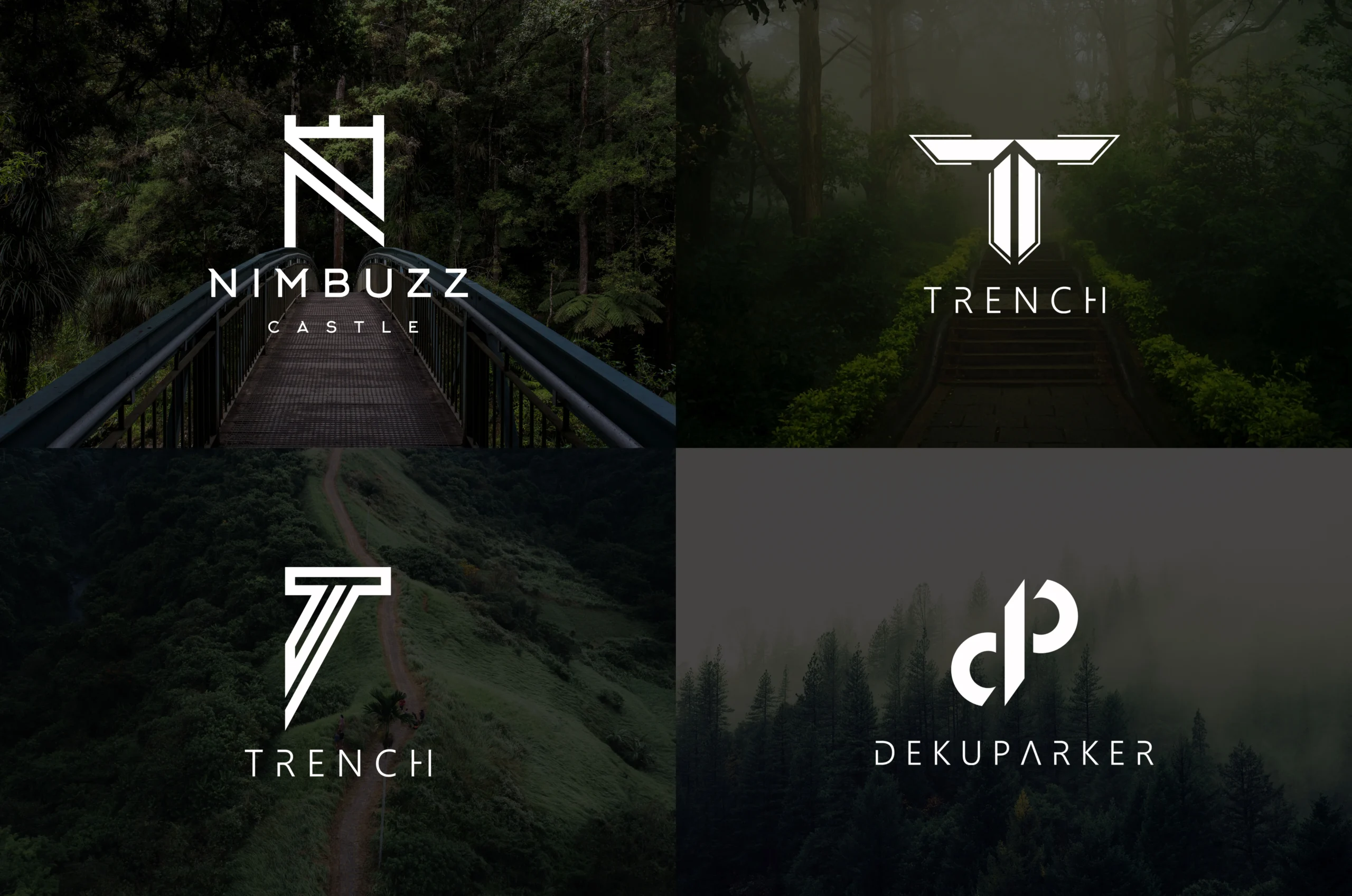 Featured Logo Design Set – Minimalist Brand Marks